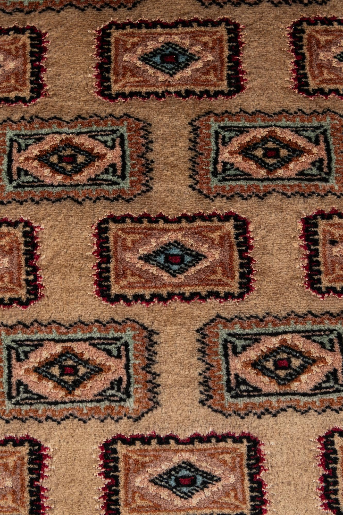 2' 7 x 4' 4 Hand Knotted Bokhara Rug