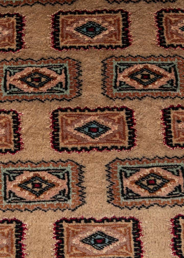 2' 7 x 4' 4 Hand Knotted Bokhara Rug