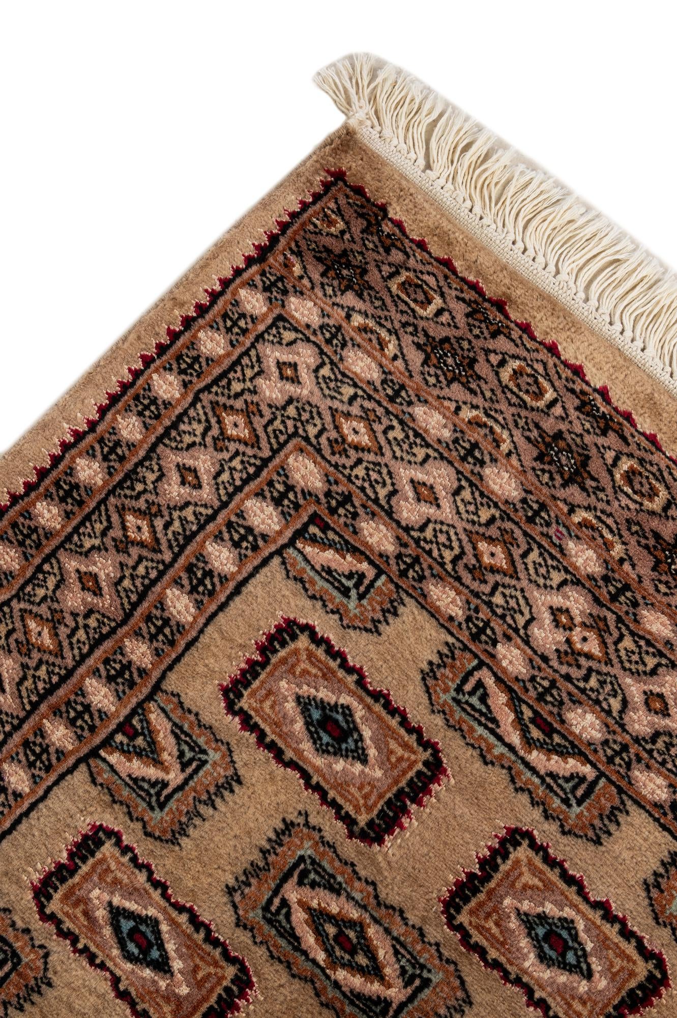 2' 7 x 4' 4 Hand Knotted Bokhara Rug