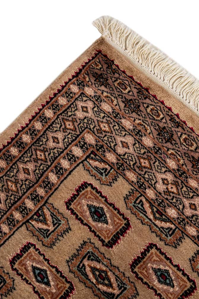 2' 7 x 4' 4 Hand Knotted Bokhara Rug