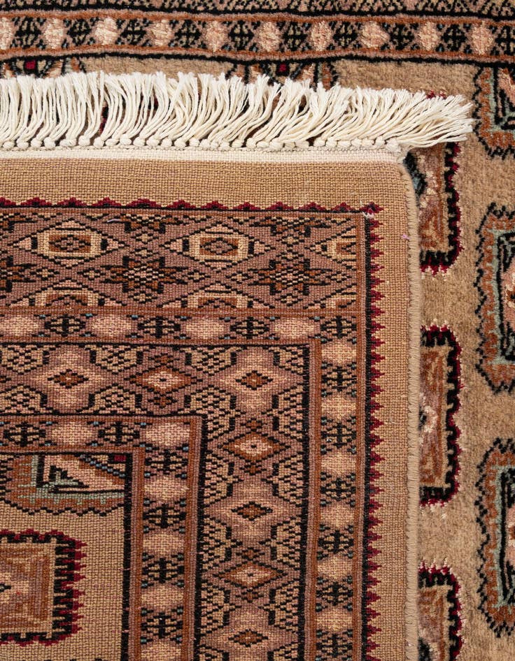 Detail image of 2' 7 x 4' 4  Hand Knotted Bokhara Rug