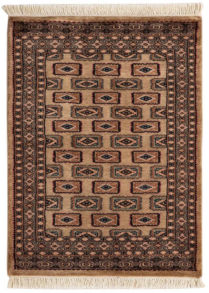 2' 7 x 4' 4 Hand Knotted Bokhara Rug