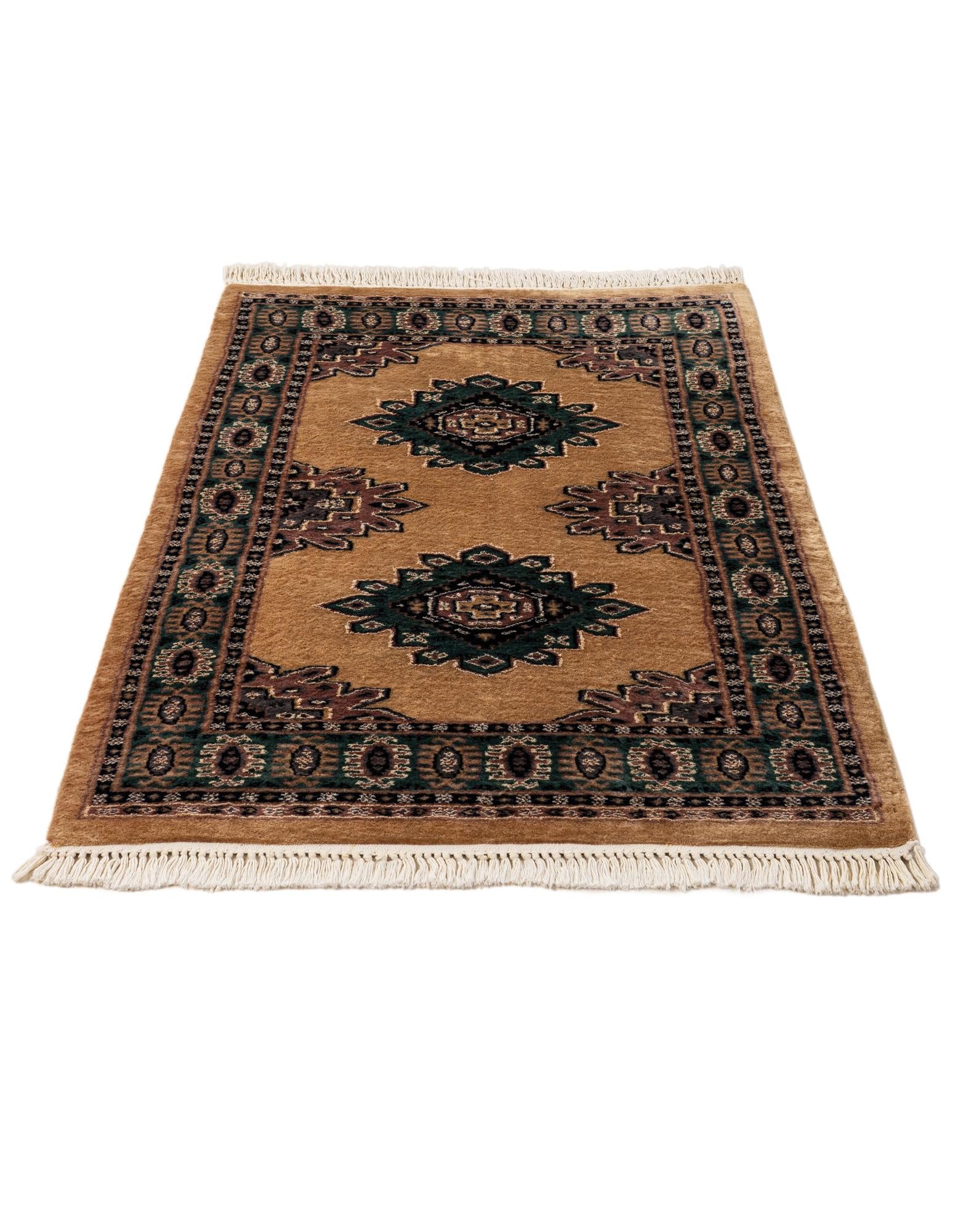 2' 7 x 4' 4 Hand Knotted Bokhara Rug
