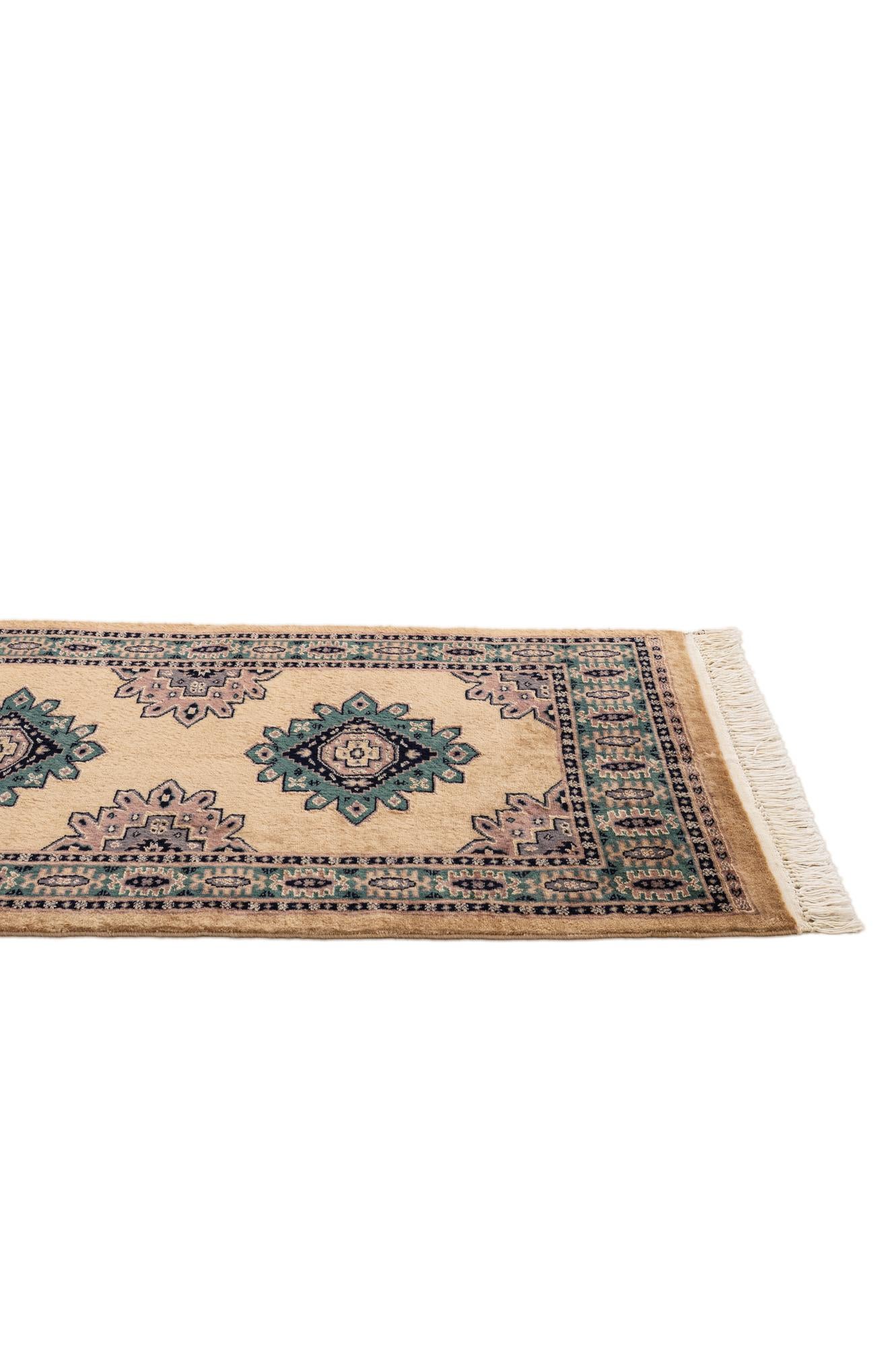2' 7 x 4' 4 Hand Knotted Bokhara Rug