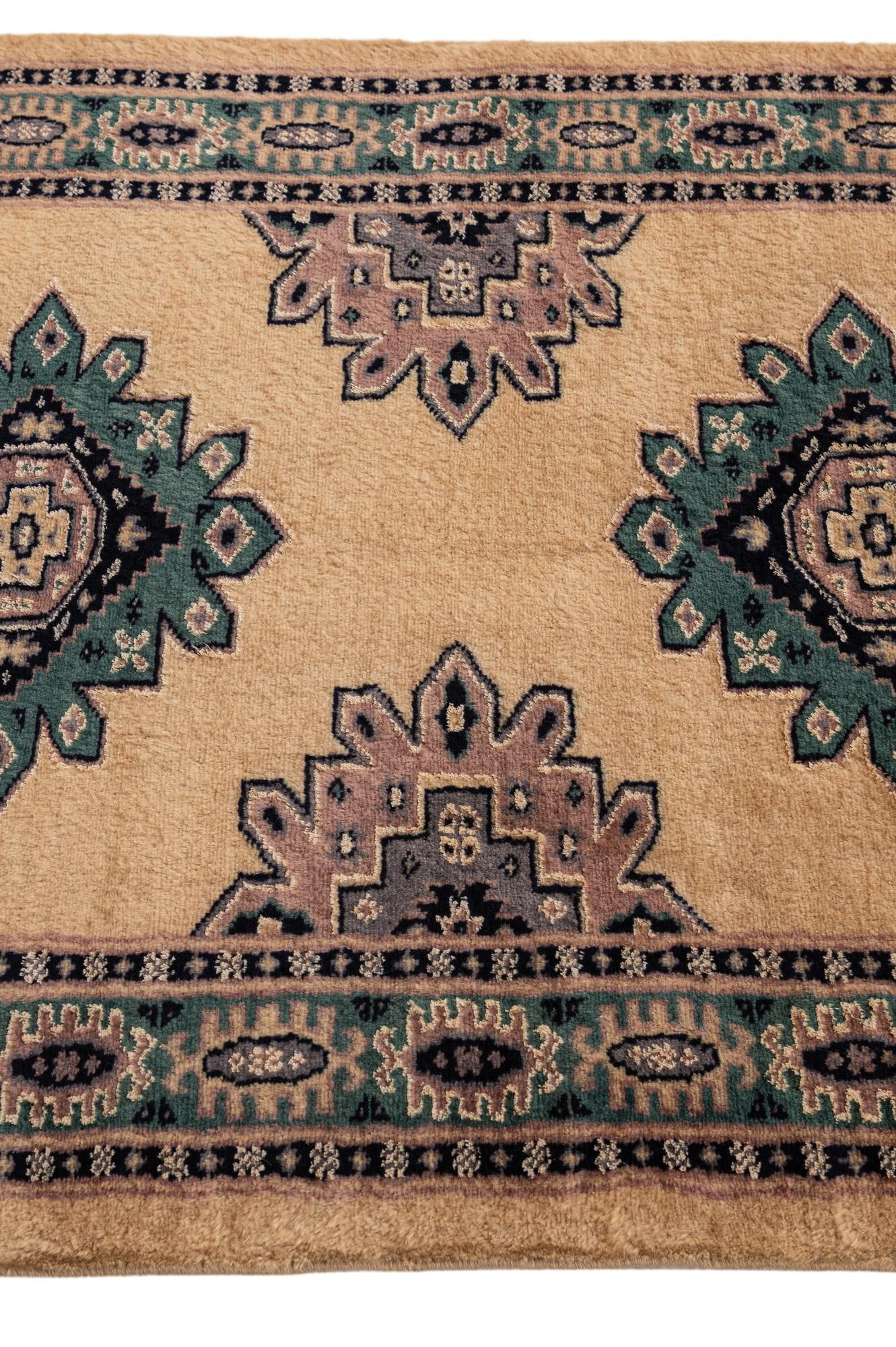 2' 7 x 4' 4 Hand Knotted Bokhara Rug