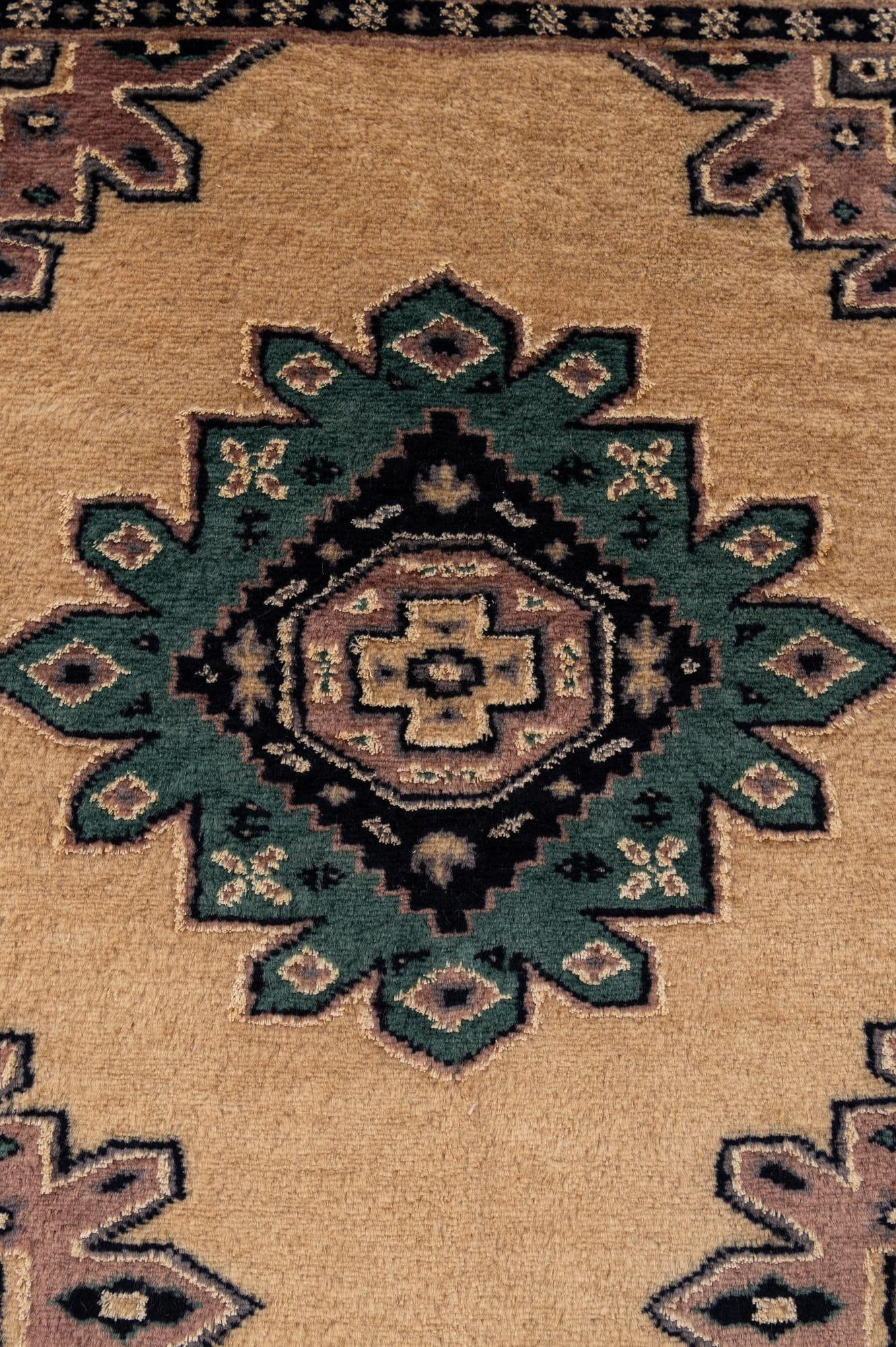 2' 7 x 4' 4 Hand Knotted Bokhara Rug
