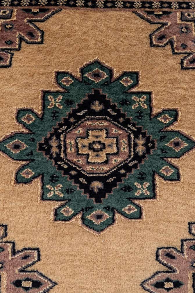 2' 7 x 4' 4 Hand Knotted Bokhara Rug