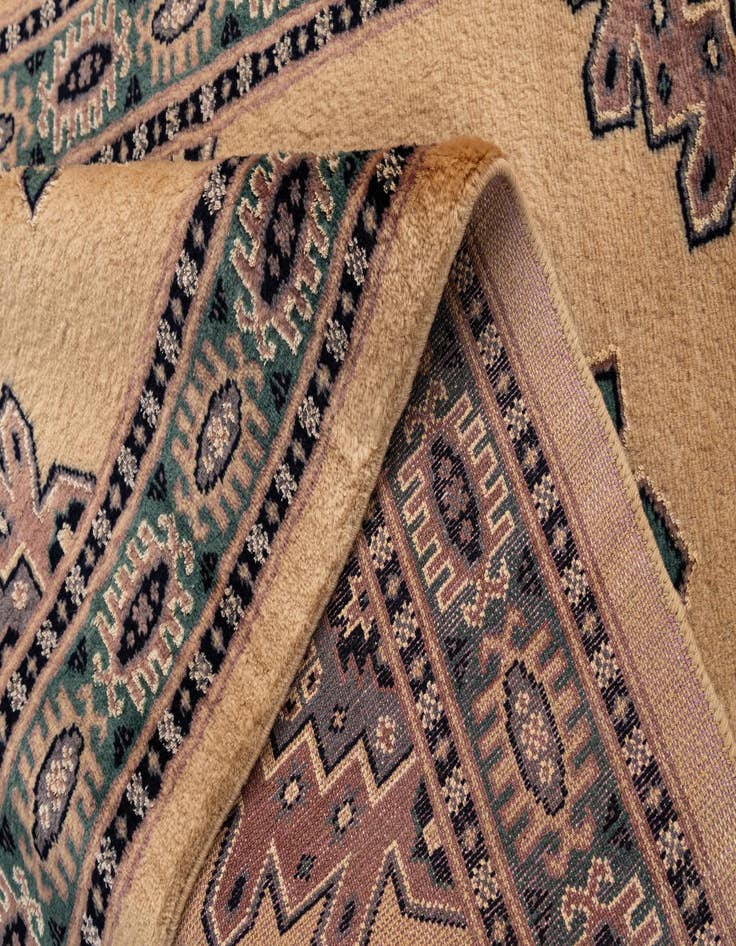 Detail image of 2' 7 x 4' 4  Hand Knotted Bokhara Rug