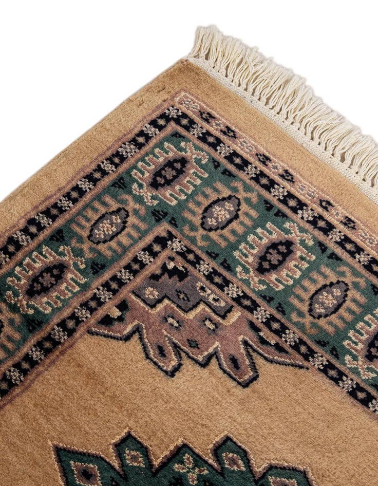 Detail image of 2' 7 x 4' 4  Hand Knotted Bokhara Rug