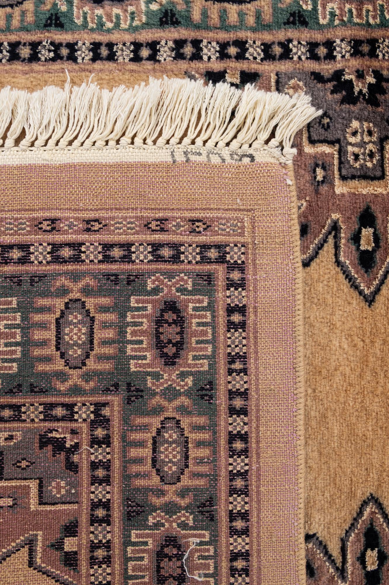 2' 7 x 4' 4 Hand Knotted Bokhara Rug