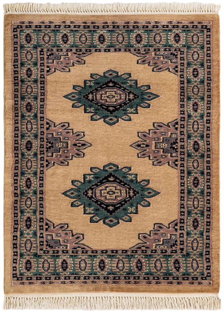 2' 7 x 4' 4 Hand Knotted Bokhara Rug