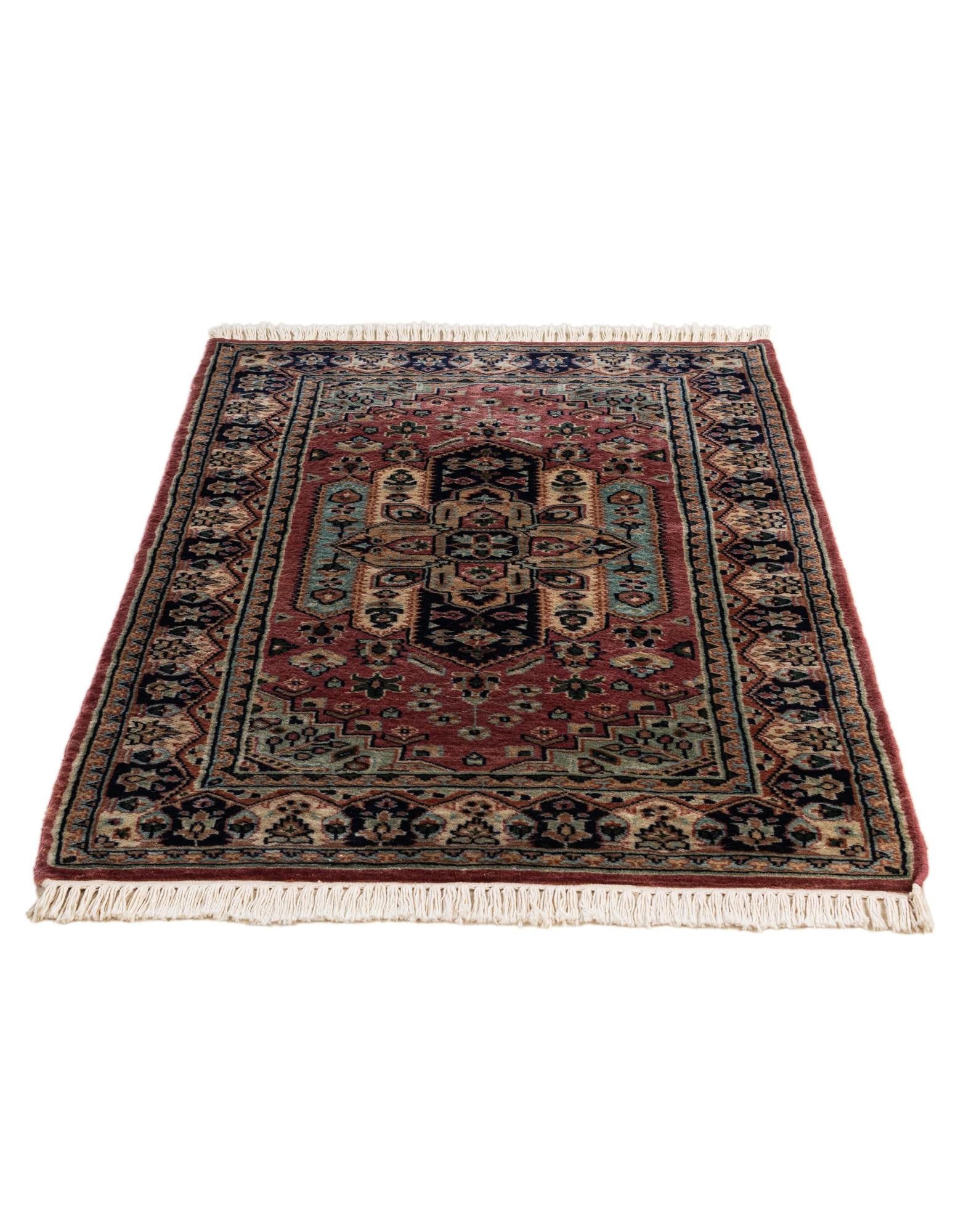 80cm x 135cm anudado a mano Bokhara Alfombra Lana