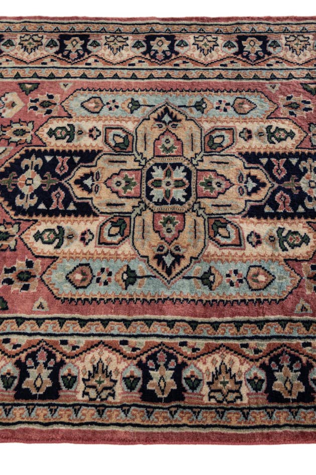 Detail image of 80cm x 135cm anudado a mano Bokhara Alfombra Lana
