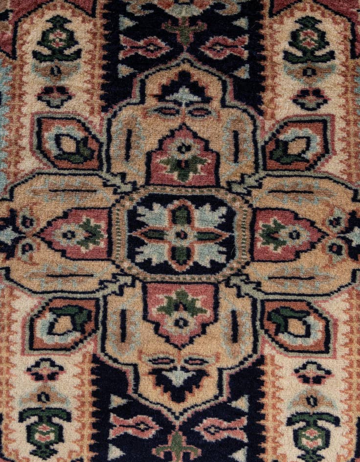 Detail image of 2' 8 x 4' 6  Hand Knotted Bokhara Wool Rug