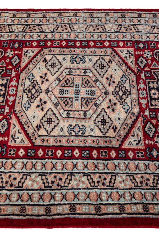 2' 8 x 3' 10 Hand Knotted Bokhara Wool Rug