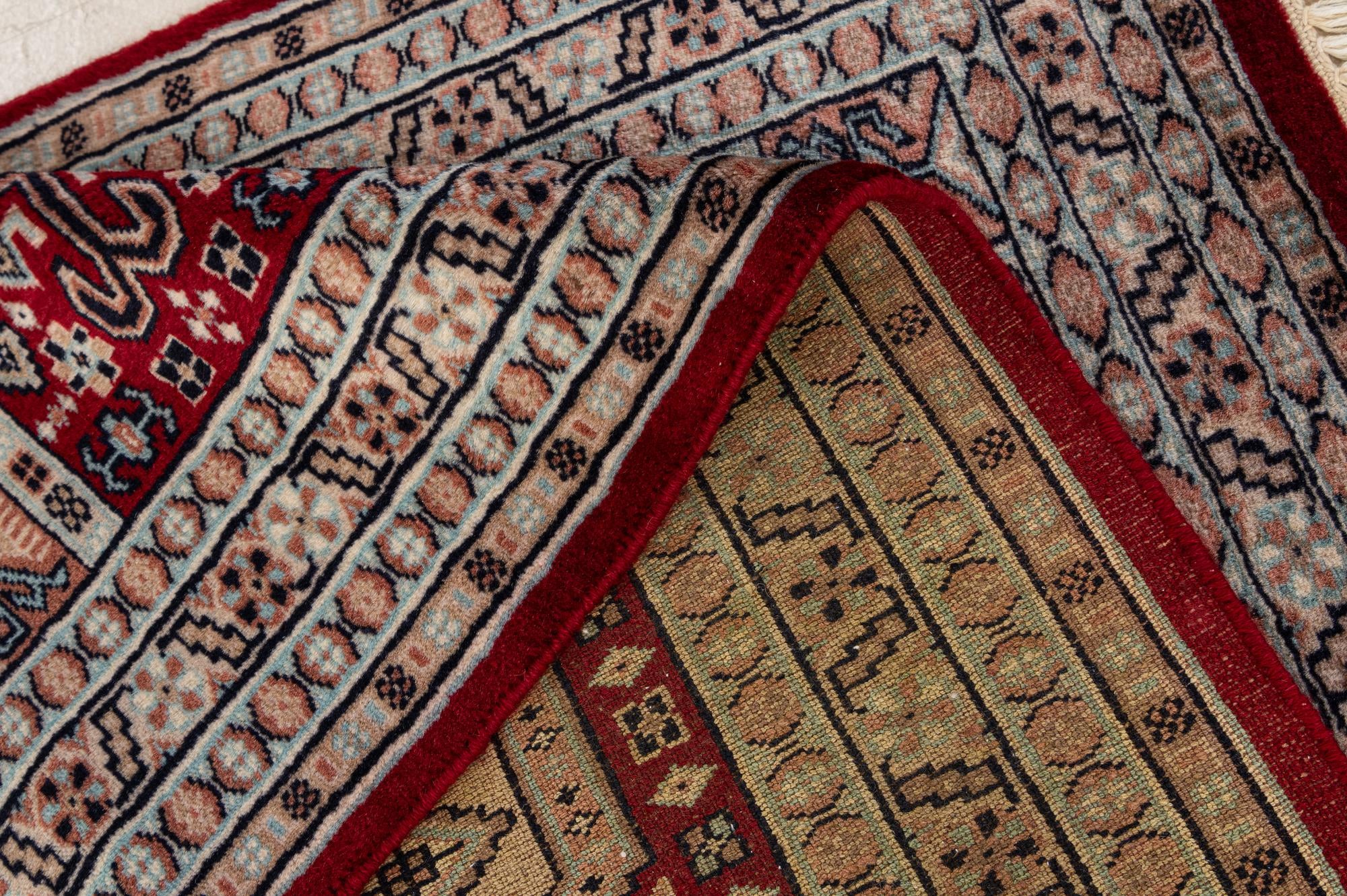 2' 8 x 3' 10 Hand Knotted Bokhara Wool Rug