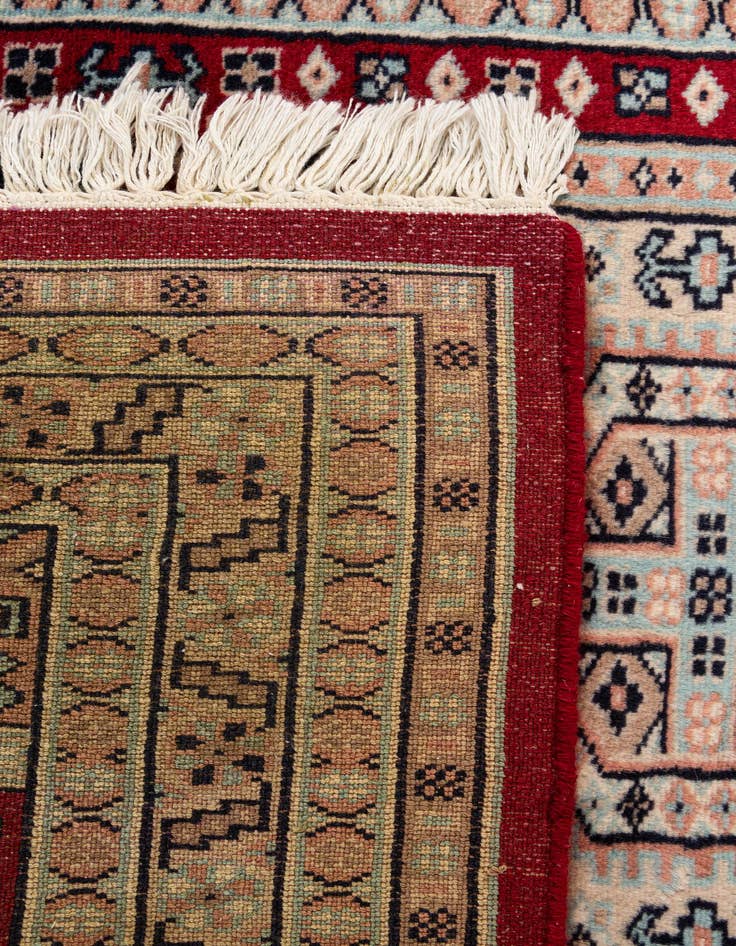 Detail image of 2' 8 x 3' 10  Hand Knotted Bokhara Wool Rug