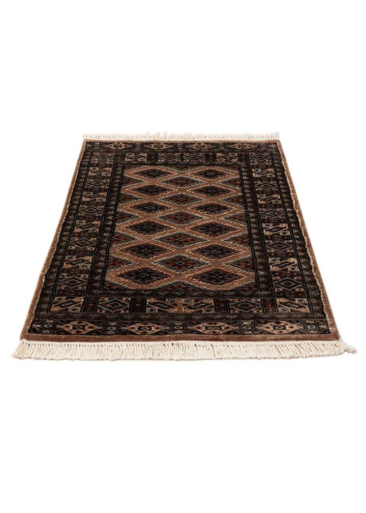 2' 6 x 4' 1 Hand Knotted Bokhara Rug