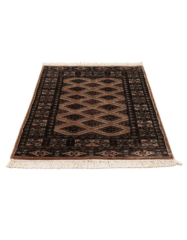 Detail image of 2' 6 x 4' 1 Hand Knotted Bokhara Rug