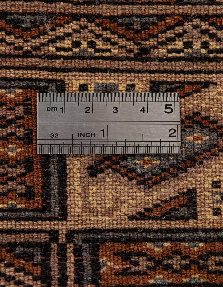 Detail image of 2' 6 x 4' 1  Hand Knotted Bokhara Rug