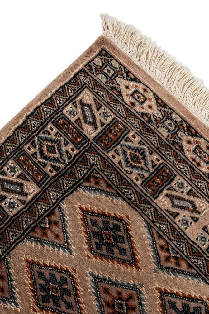 2' 6 x 4' 1 Hand Knotted Bokhara Rug