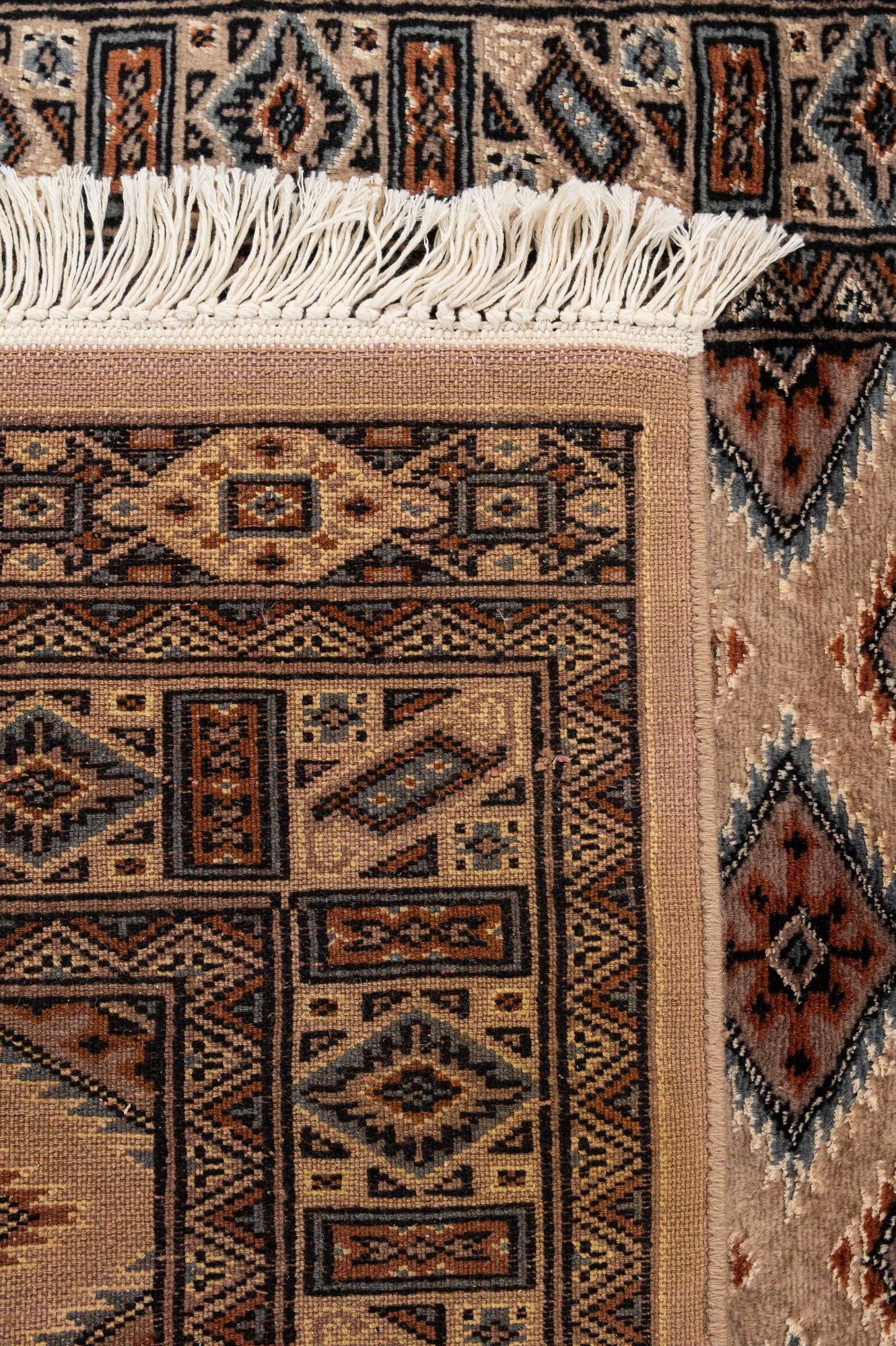 2' 6 x 4' 1 Hand Knotted Bokhara Rug