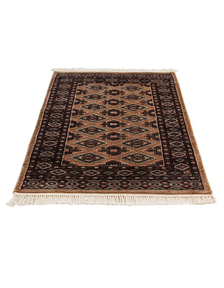 Detail image of 2' 6 x 4' 3 Hand Knotted Bokhara Rug