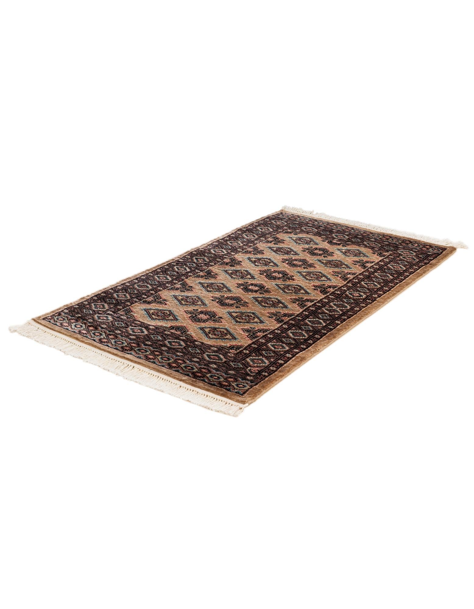 2' 6 x 4' 3 Hand Knotted Bokhara Rug