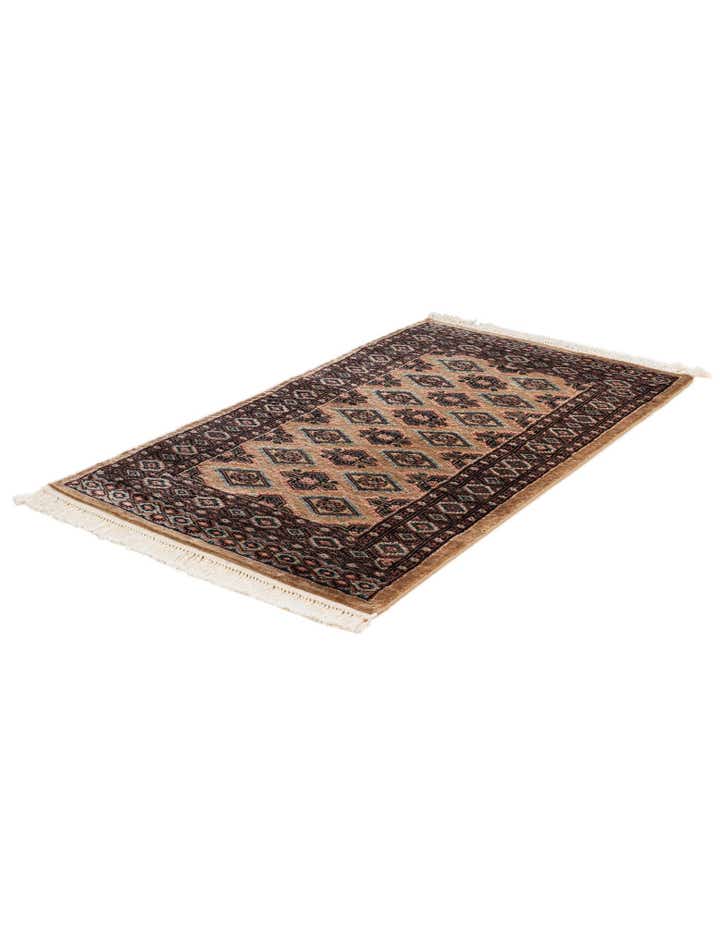2' 6 x 4' 3 Hand Knotted Bokhara Rug