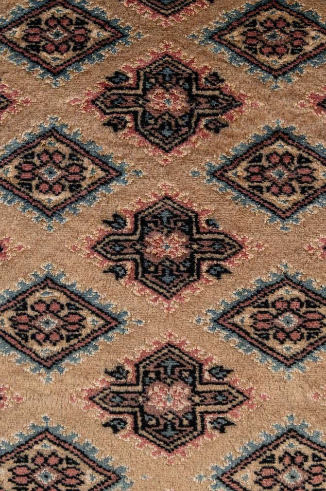 2' 6 x 4' 3 Hand Knotted Bokhara Rug