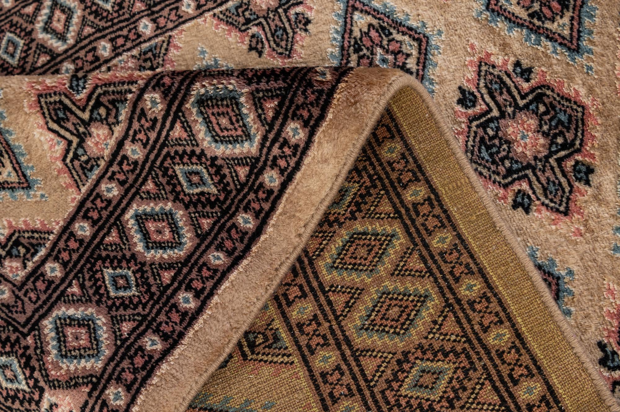 2' 6 x 4' 3 Hand Knotted Bokhara Rug