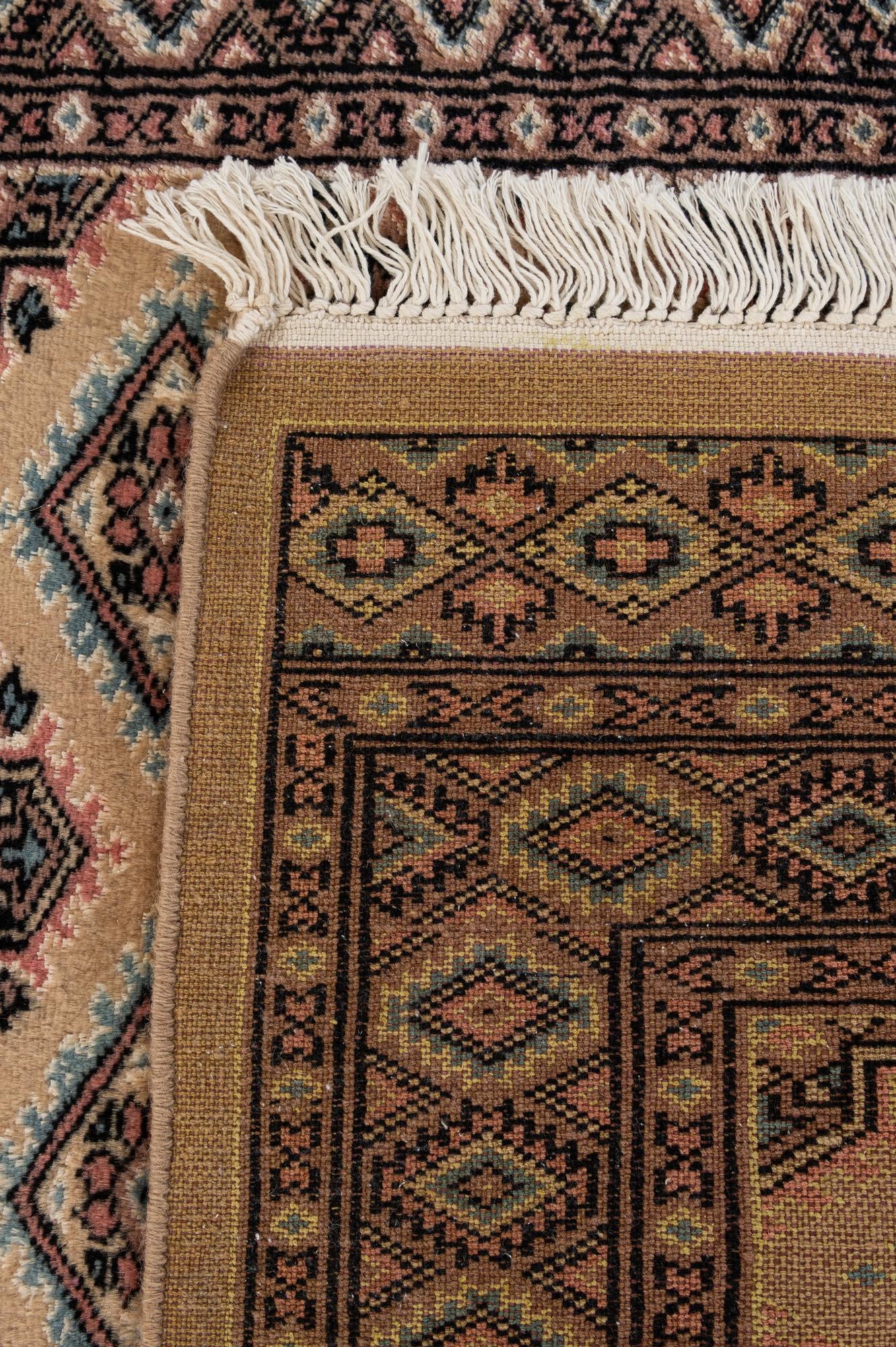 2' 6 x 4' 3 Hand Knotted Bokhara Rug