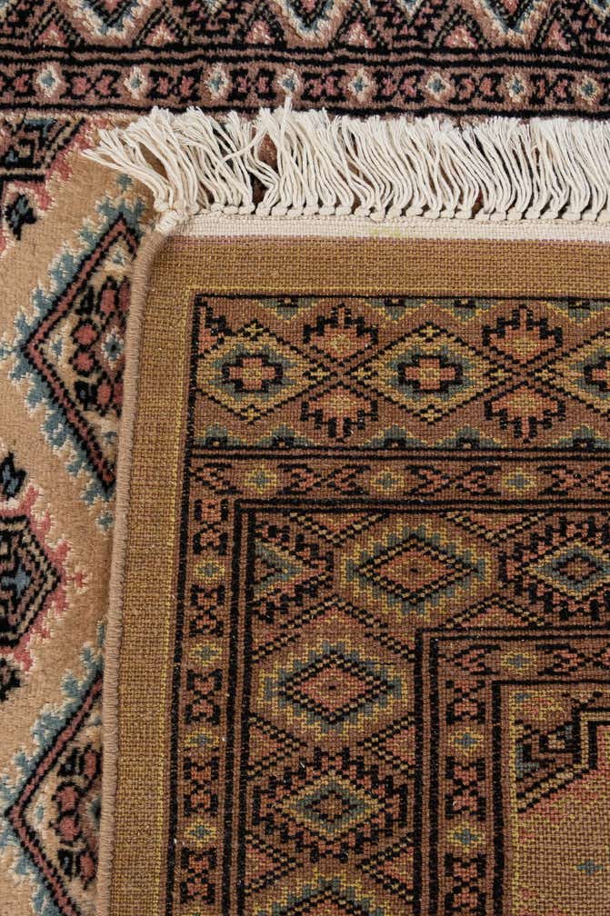 2' 6 x 4' 3 Hand Knotted Bokhara Rug