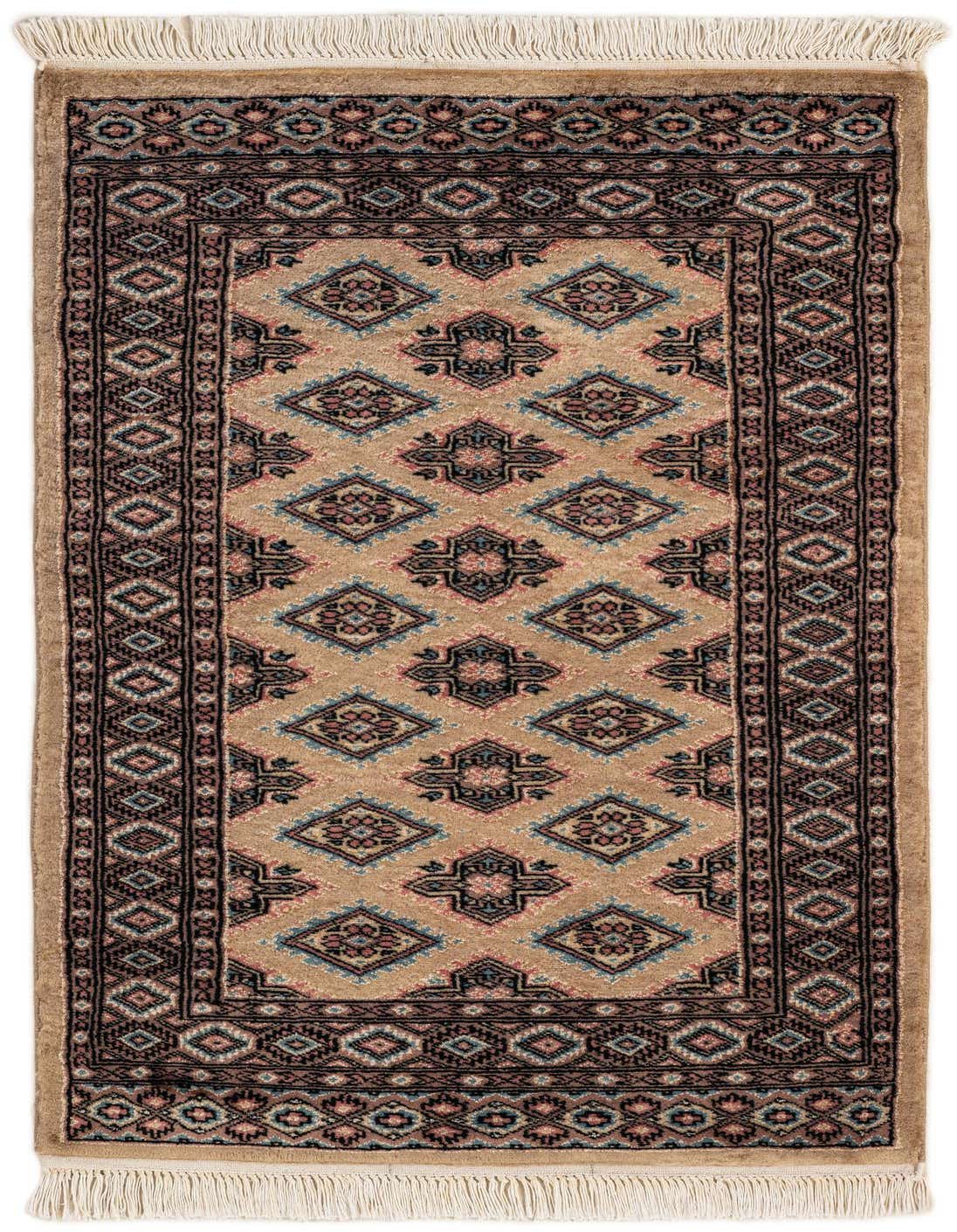 2' 6 x 4' 3 Hand Knotted Bokhara Rug