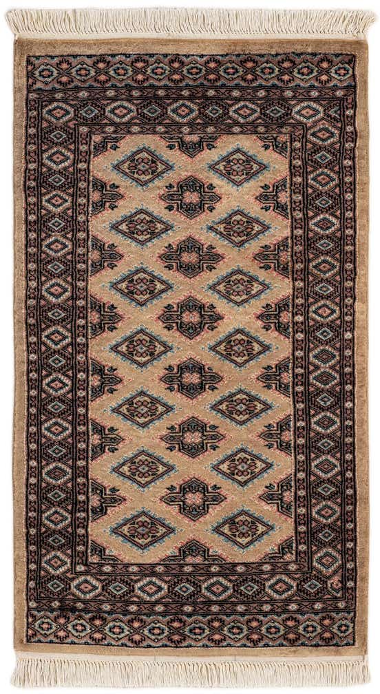 2' 6 x 4' 3 Hand Knotted Bokhara Rug