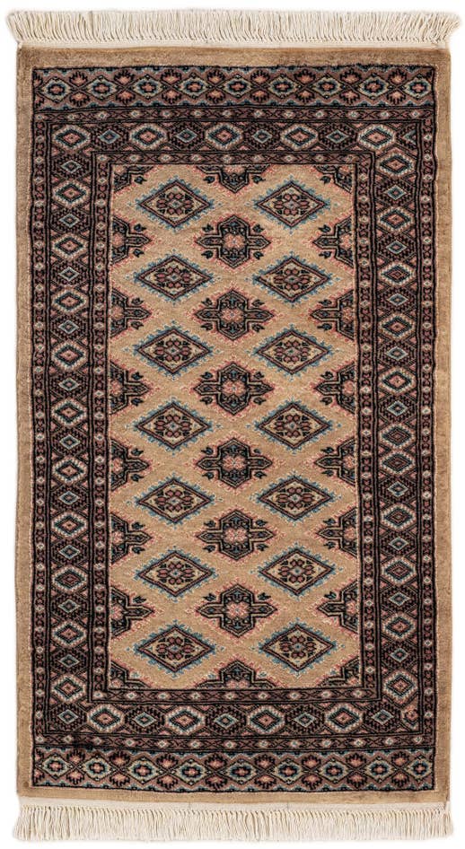 Detail image of 2' 6 x 4' 3 Hand Knotted Bokhara Rug