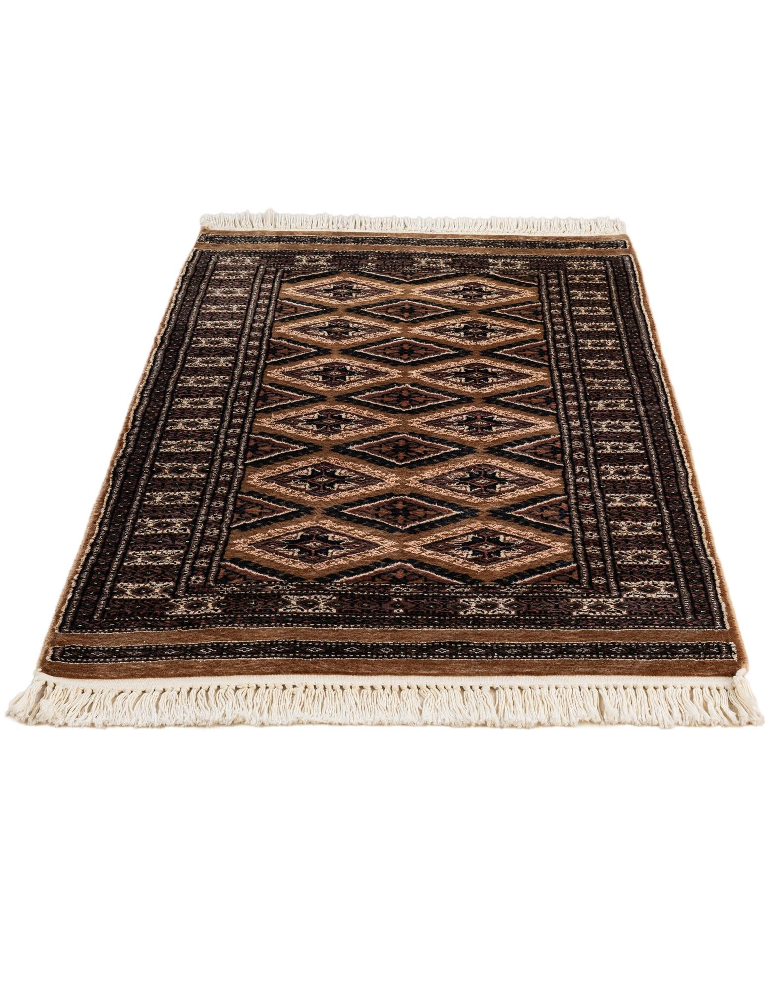2' 6 x 4' 1 Hand Knotted Bokhara Rug