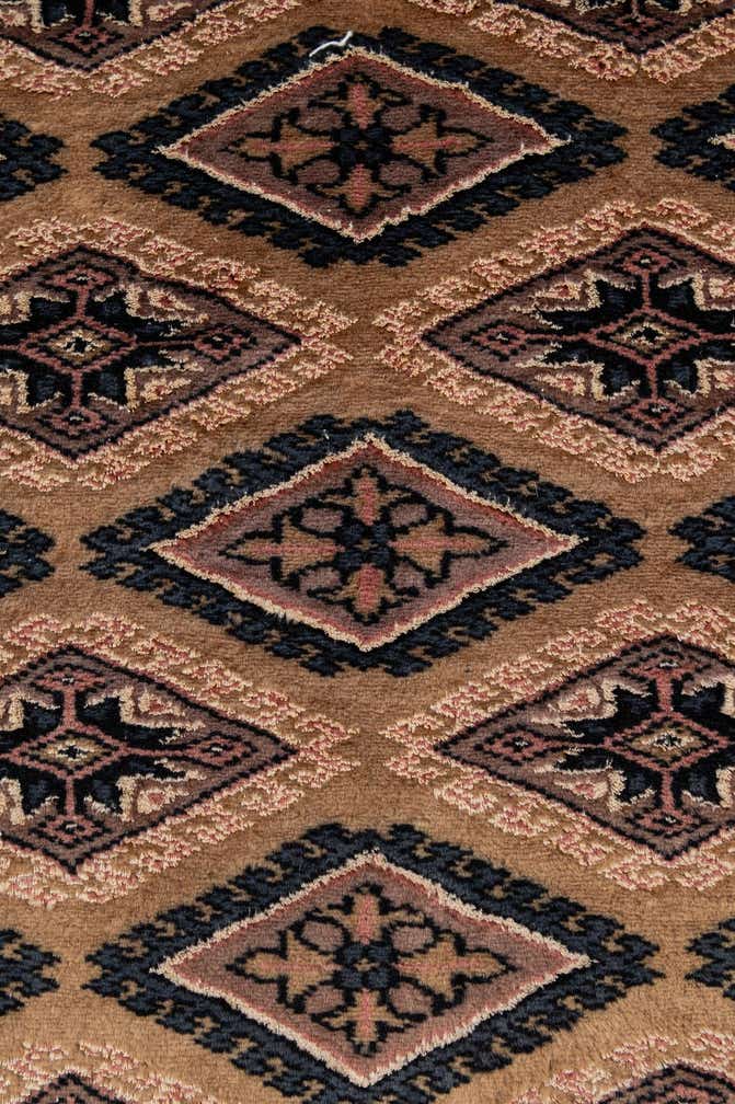 2' 6 x 4' 1 Hand Knotted Bokhara Rug