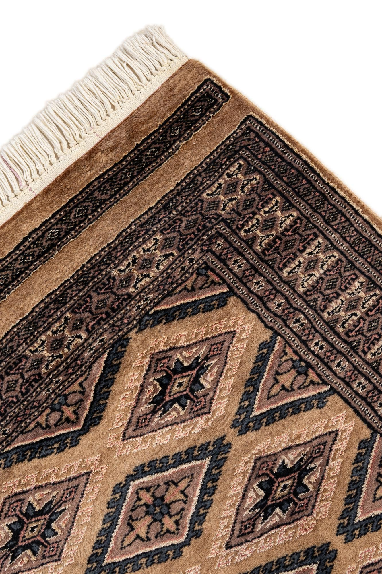 2' 6 x 4' 1 Hand Knotted Bokhara Rug