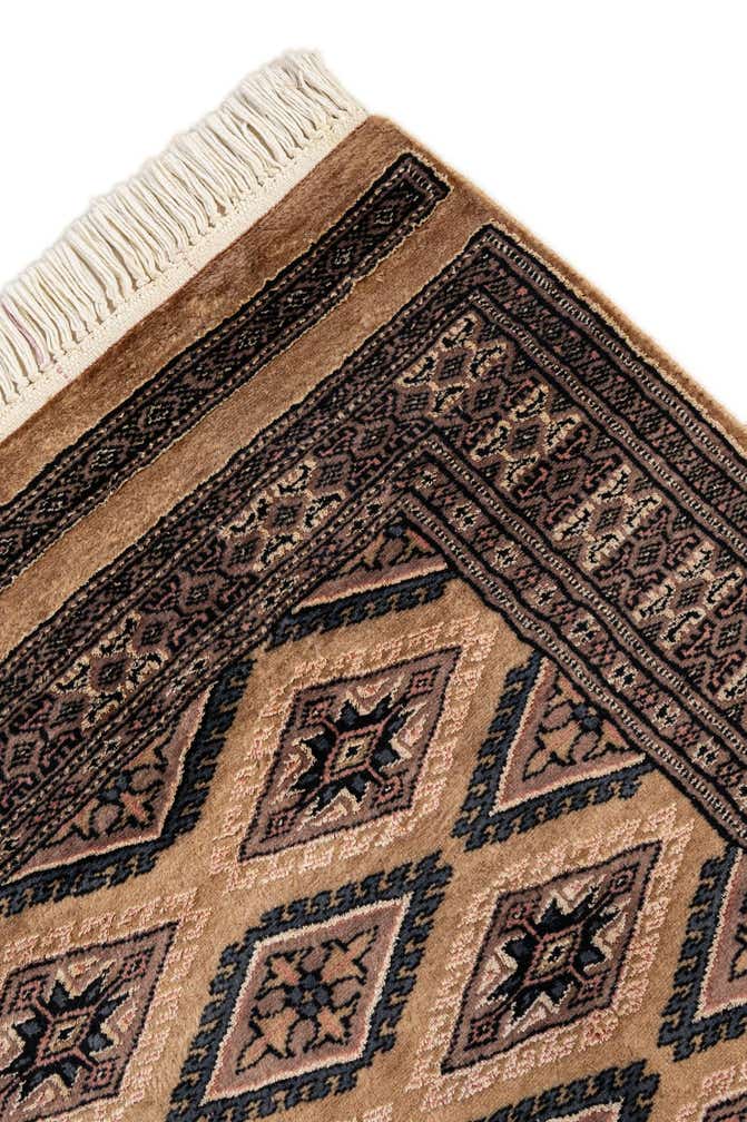 2' 6 x 4' 1 Hand Knotted Bokhara Rug