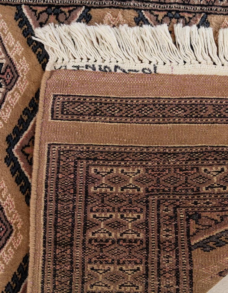 Detail image of 2' 6 x 4' 1  Hand Knotted Bokhara Rug