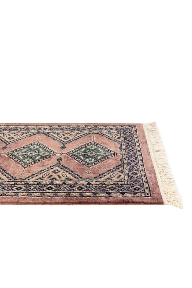 Detail image of 2' 7 x 3' 8 Hand Knotted Bokhara Rug