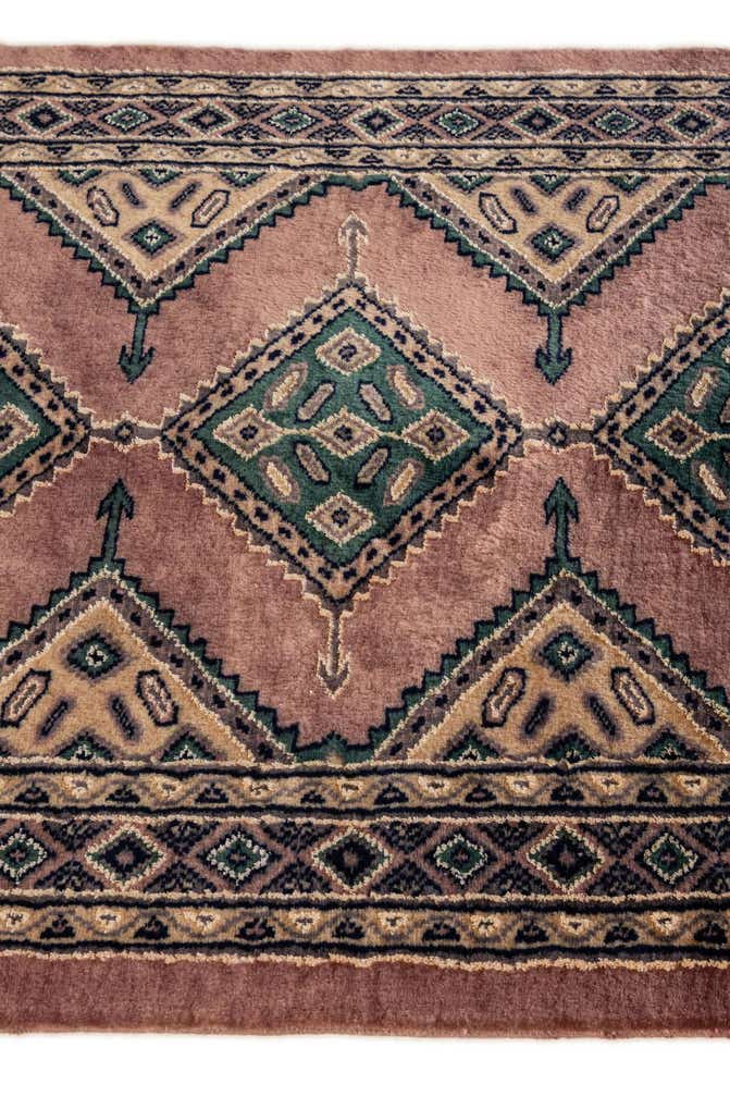 2' 7 x 3' 8 Hand Knotted Bokhara Rug