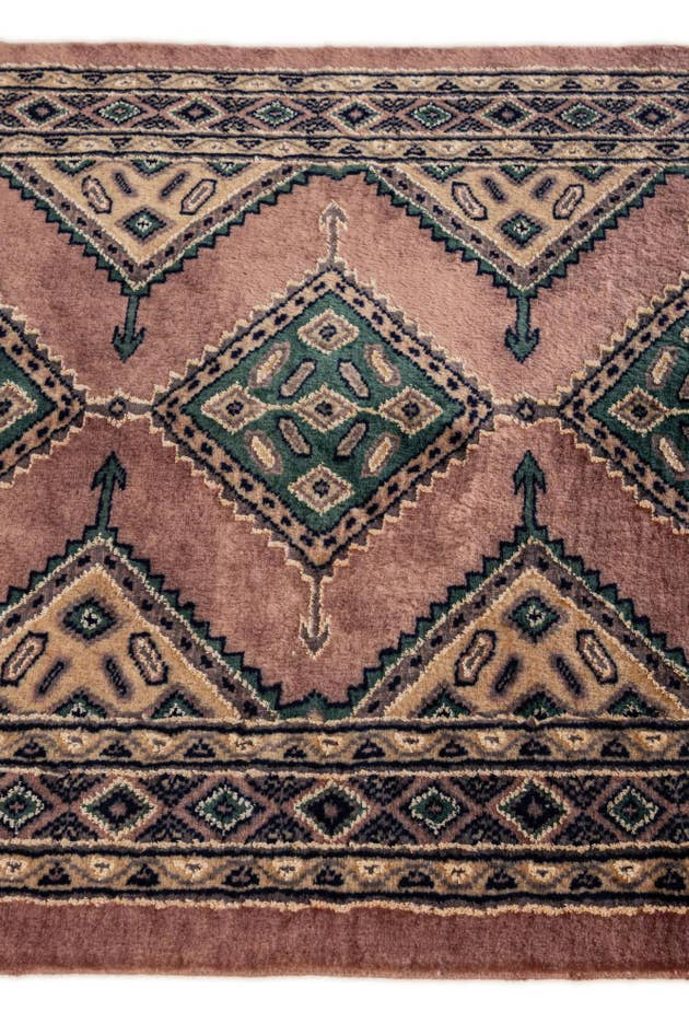 Detail image of 2' 7 x 3' 8 Hand Knotted Bokhara Rug