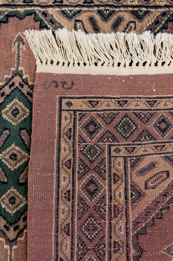 2' 7 x 3' 8 Hand Knotted Bokhara Rug