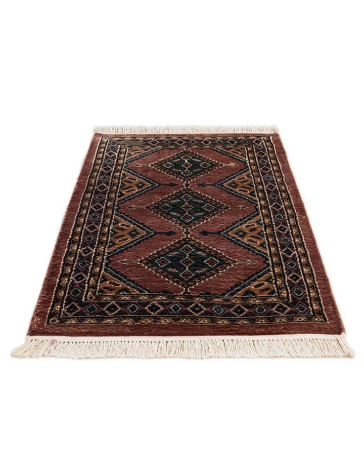 Detail image of 2' 6 x 4' 2  Hand Knotted Bokhara Rug