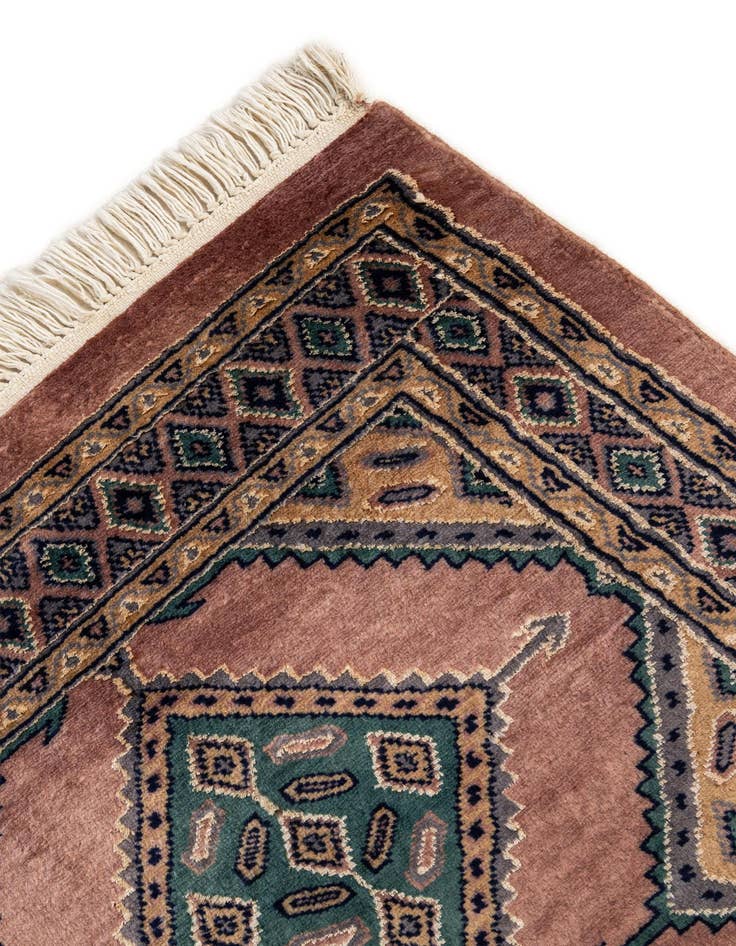 Detail image of 2' 6 x 4' 2  Hand Knotted Bokhara Rug