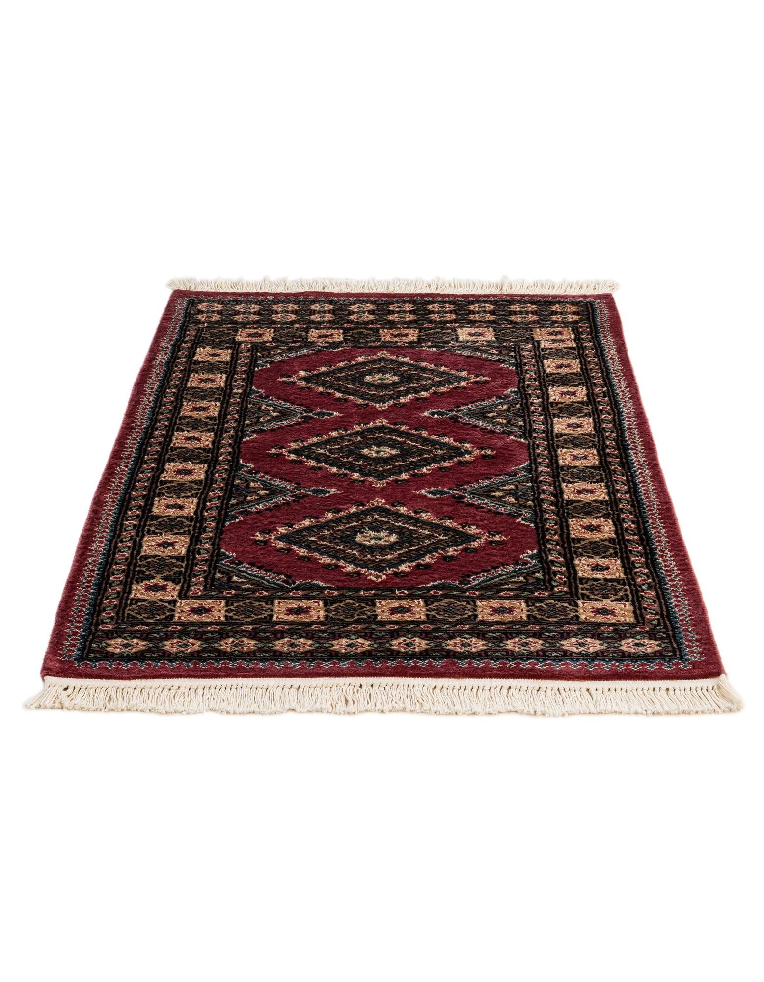 2' 7 x 3' 8 Hand Knotted Bokhara Rug