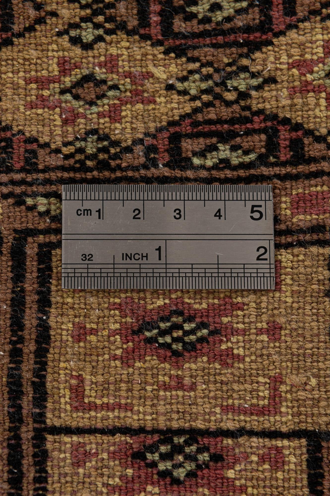 2' 7 x 3' 8 Hand Knotted Bokhara Rug