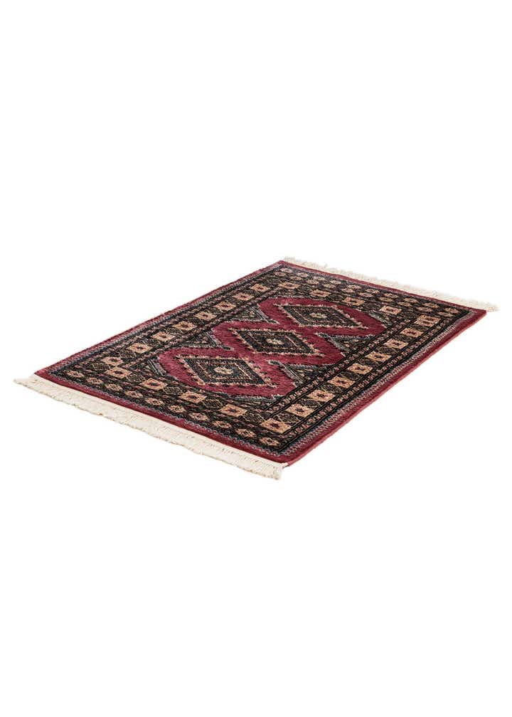 2' 7 x 3' 8 Hand Knotted Bokhara Rug